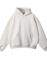 Hood detail showing the drawstring and hood construction