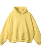Relaxed Men's Pullover Hoodie With Kangaroo Pocket