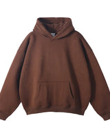 Relaxed Men's Pullover Hoodie With Kangaroo Pocket