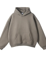 Relaxed Men's Pullover Hoodie With Kangaroo Pocket