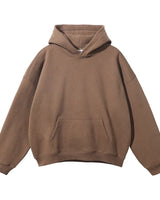 Relaxed Men's Pullover Hoodie With Kangaroo Pocket