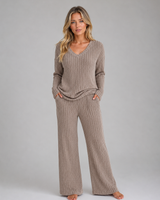 Full-length view of the co-ord set showing both pieces together