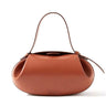Sculptural Shoulder Bag with Top Handle