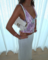 Sequin V-Neck Camisole Top with Adjustable Straps