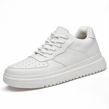 Sleek Men’s Platform Sneakers With Lace Up And Chunky Sole