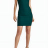 Sleeveless Bandage Mini Dress with Scoop Neck