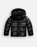 Slim-Fit Puffer Jacket with Glossy Finish