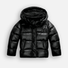 Slim-Fit Puffer Jacket with Glossy Finish