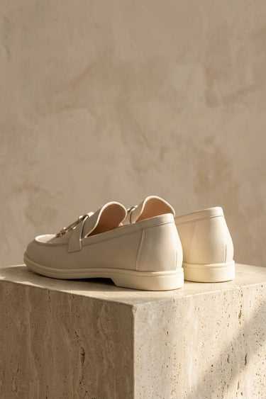 Slip-On Tassel Loafers with Flat Heel