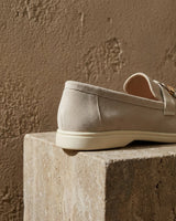 Slip-On Tassel Loafers with Flat Heel