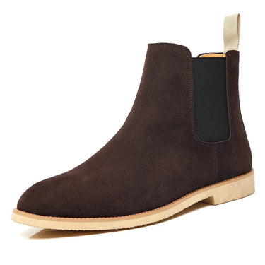 Smart Men’s Chelsea Boots With Elastic Side Panels And Pull Tab