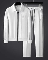 Close-up of elasticated waist on tracksuit joggers