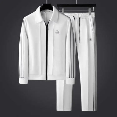 Close-up of elasticated waist on tracksuit joggers