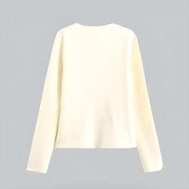 Spring Button Front Knit Cardigan with V Neck