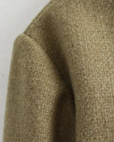 Spring Cropped Cardigan Jacket with Flap Pockets