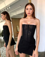 Strapless Corset Top