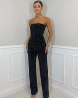 Strapless Full-Length Jumpsuit