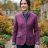 Structured Blazer Jacket with Contrast Trim and Pocket Detail