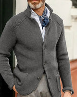 Side view showing the straight hem and relaxed silhouette
