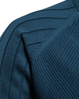 Three-quarter view of the jumper showing the structured silhouette