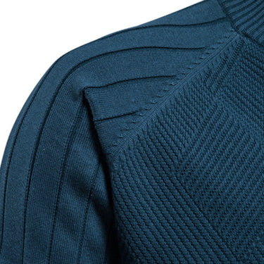 Three-quarter view of the jumper showing the structured silhouette