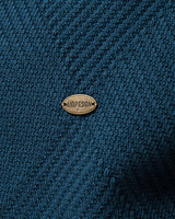 Model wearing the zip jumper in a casual setting