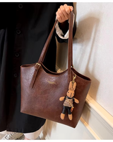 Tote Bag with Bunny Charm