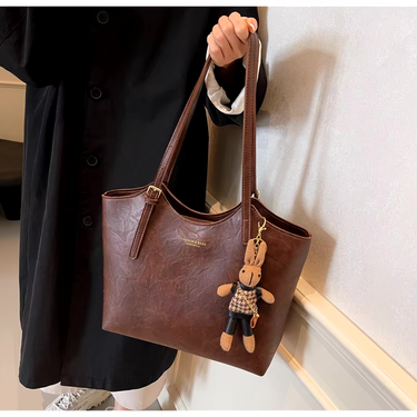 Tote Bag with Bunny Charm