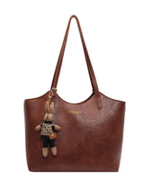 Tote Bag with Bunny Charm