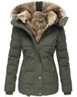 Warm Faux Fur Winter Jacket for Cold Weather