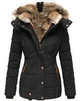 Warm Faux Fur Winter Jacket for Cold Weather