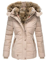 Warm Faux Fur Winter Jacket for Cold Weather