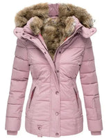 Warm Faux Fur Winter Jacket for Cold Weather