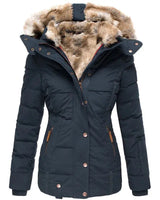 Warm Faux Fur Winter Jacket for Cold Weather