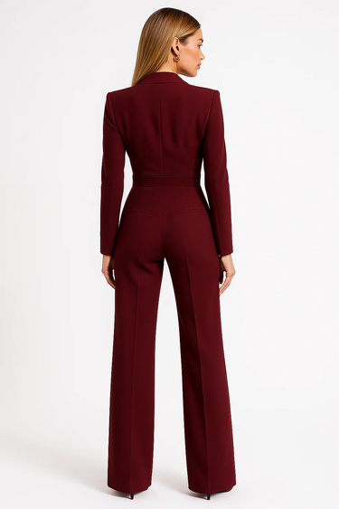 Women’s Jumpsuit V-Neck Wide Leg