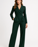 Women’s Jumpsuit V-Neck Wide Leg